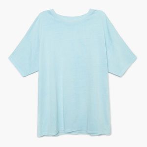 Cropp - Oversize tričko - Modrá vyobraziť