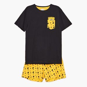 Cropp - Dvojdielne pyžamo SpongeBob - Čierna vyobraziť