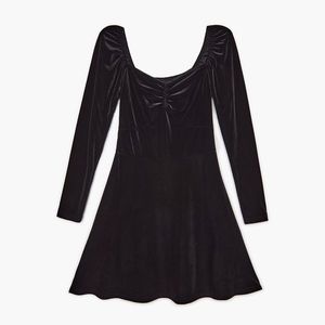 Cropp - Zvonové šaty - Čierna vyobraziť