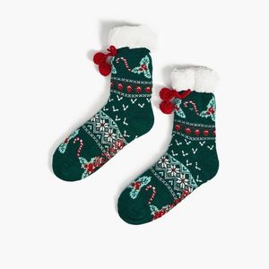 Cropp - Vianočné ponožky - Tyrkysová vyobraziť
