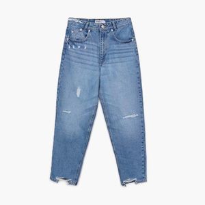 Cropp - Dámske jeans nohavice - Modrá vyobraziť