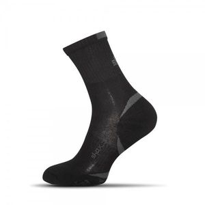 Bavlnené pánske ponožky v čiernej farbe Clima Plus vyobraziť