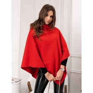 Neobyčajný dámsky červený kabát MLR003 vyobraziť