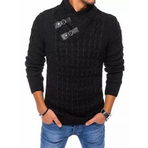 Čierny jedinečný sveter vyobraziť