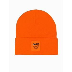 Oranžová štýlová pánska čiapka H103 vyobraziť