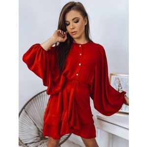 Červené štýlové šaty Vivian vyobraziť