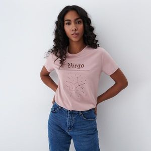 Mohito - Bavlnené tričko - Ružová vyobraziť