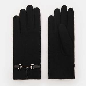 Mohito - Vlnené rukavice s aplikáciou - Čierna vyobraziť
