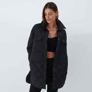 Mohito - Oversize zateplená bunda - Čierna vyobraziť
