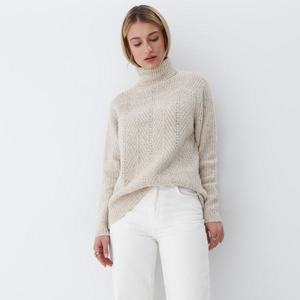 Mohito - Vlnený sveter - Krémová vyobraziť