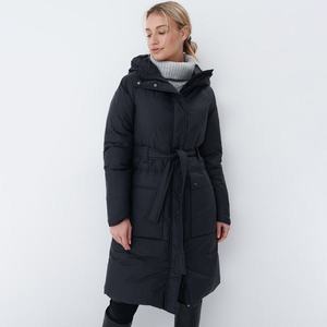Mohito - Kabát s opaskom Eco Aware - Čierna vyobraziť