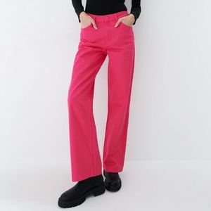 Mohito - Široké džínsy - Ružová vyobraziť
