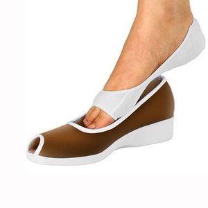 Blancheporte Ponožky do otvorených topánok biela pár vyobraziť