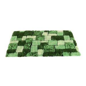 Blancheporte Kúpeľňová predložka, Mozaika zelená 50x40cm vyobraziť
