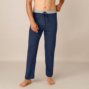 Blancheporte Pyžamové nohavice, súprava 2 ks nám.modrá+sivý melír 72/74 vyobraziť