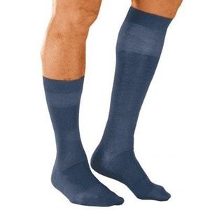 Blancheporte Ponožky s masážnym efektom, 98 % bavlna, 2 páry modrá 47/50 vyobraziť