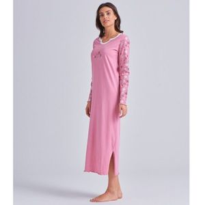 Blancheporte Nočná košeľa s originálnym výstrihom ružová 58 vyobraziť
