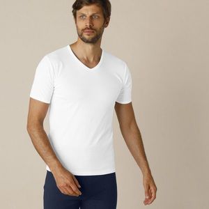 Blancheporte Spodné tričko, výstrih "V", sada 2 ks biela 125/132 (4XL) vyobraziť