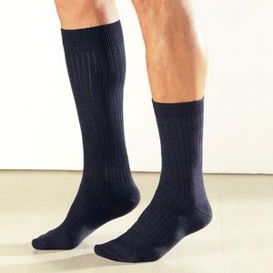 Blancheporte Vlnené ponožky Termoperle, súprava 2 páry čierna 45/47 vyobraziť