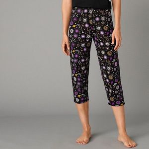 Blancheporte 3/4 pyžamové nohavice s potlačou čierna 52 vyobraziť