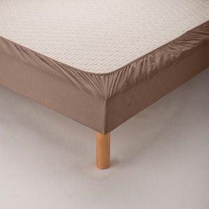 Blancheporte Ochranný pás na matrac, mikrovlákno hnedosivá 180x200cm vyobraziť