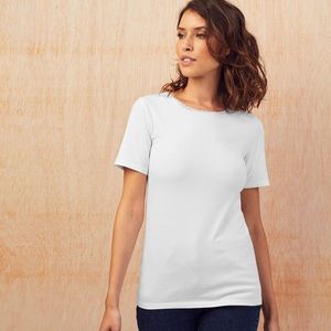 Blancheporte Hrejivé tričko s krátkymi rukávmi biela 54 vyobraziť