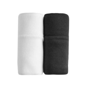 Blancheporte Súprava 2 nohavičiek midi z bavlny biela+čierna 50/52 vyobraziť