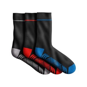 Blancheporte Súprava 3 párov športových ponožiek čierna 47/50 vyobraziť