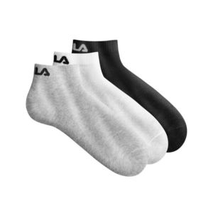 Blancheporte Súprava 3 párov krátkych ponožiek "Training" sivá+biela+čierna 43/46 vyobraziť