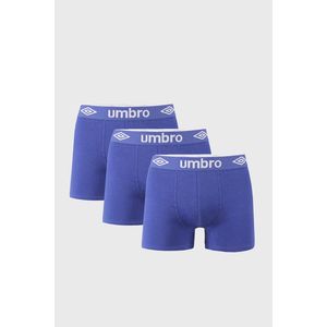3 PACK modrých boxeriek Umbro BIO vyobraziť
