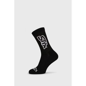 Čierne vysoké ponožky STYX Logo vyobraziť