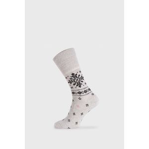 Dámske sivé ponožky Tommy Hilfiger Folk vyobraziť