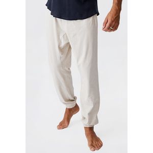Krémové pyžamové nohavice Organic Cotton vyobraziť