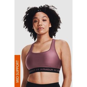 Športová podprsenka Under Armour Crossback fialová vyobraziť