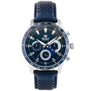 Granátové pánske hodinky Gino Rossi Premium S523A-6F1 vyobraziť