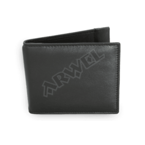 Černá pánská kožená peněženka - dolarovka vyobraziť