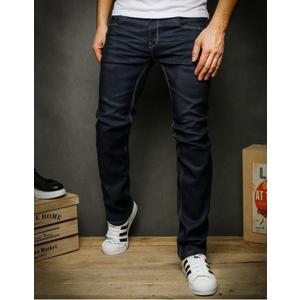 Pánske džínsové nohavice tmavomodré vyobraziť