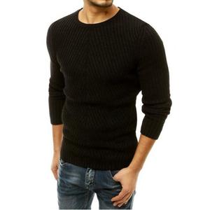 Pánsky zavinovací sveter, čierny vyobraziť