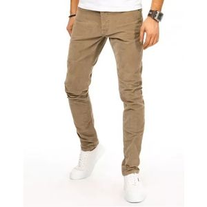 Pánske svetlohnedé džínsové nohavice vyobraziť