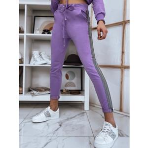 Dámske teplákové nohavice ELEN fialová vyobraziť