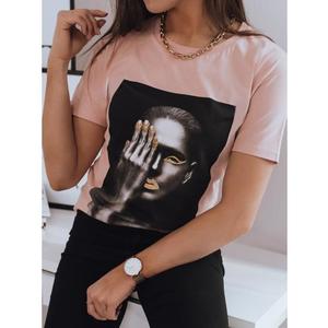 Dámske tričko s potlačou GOLD WOMEN ružová vyobraziť