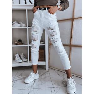 Dámske džínsové nohavice DERRO biela vyobraziť