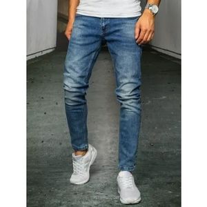 Pánske džínsové nohavice KNEE modrá vyobraziť