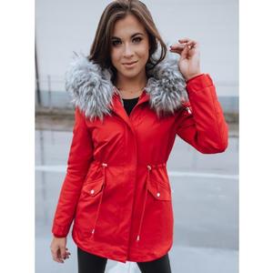 Dámska zimná bunda prešívaná AVENA II červená vyobraziť