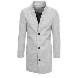 Pánsky jednoradový elegantný kabát MARCO šedá vyobraziť