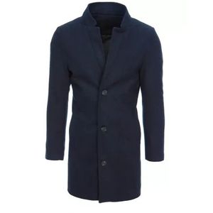 Elegantný modrý kabát vyobraziť