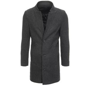 Pánsky jednoradový elegantný kabát MARCO tmavo šedá vyobraziť