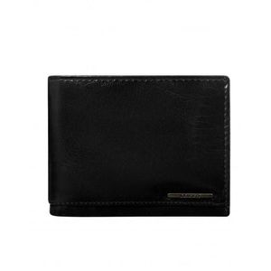 Čierna pánska kožená peňaženka s ochranou RFID vyobraziť