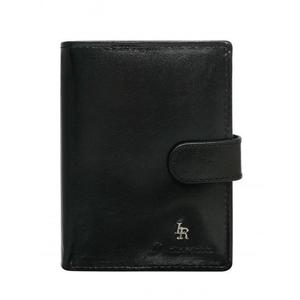 Čierna kožená vertikálna peňaženka vyobraziť