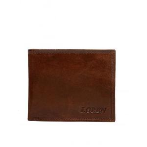 Pánska hnedá kožená peňaženka vyobraziť